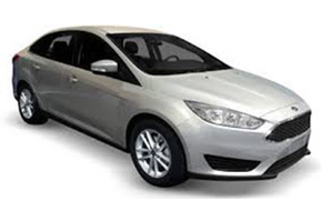 Example vehicle: Ford Focus Saloon