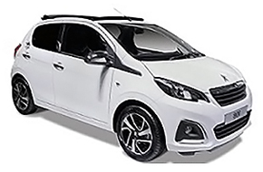 Example vehicle: Peugeot 108 Active Top